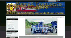 Desktop Screenshot of hawaiiteamsters.com